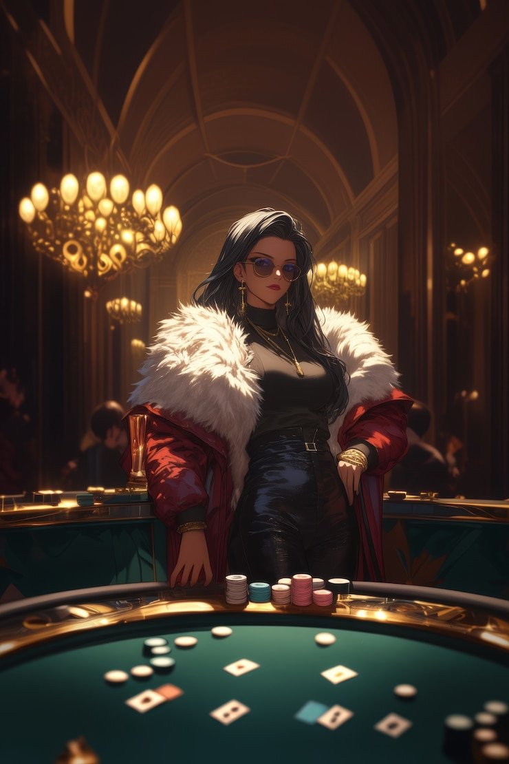 Tampilan Klub VIP luxury777 bernuansa futuristik